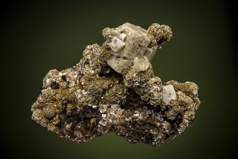APATITE with SCHORL and MUSCOVITE