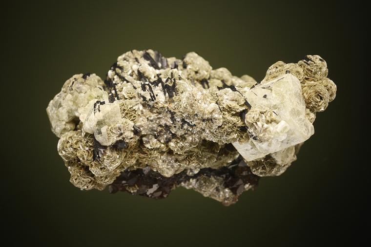 APATITE with SCHORL and MUSCOVITE