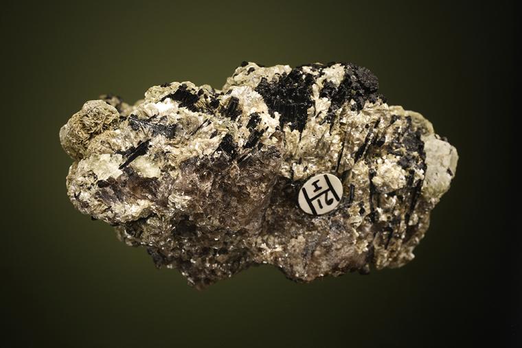 APATITE with SCHORL and MUSCOVITE