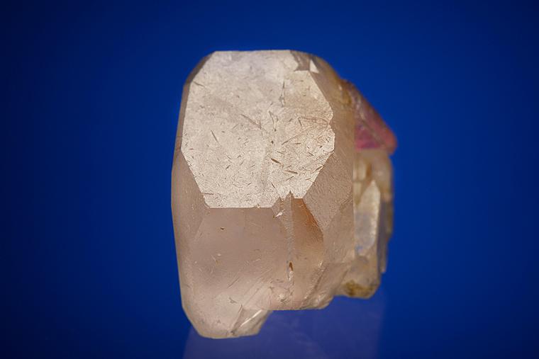 BERYL var. Morganite with ELBAITE