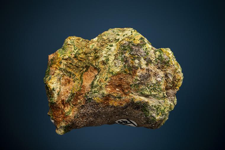 BISMUTITE with BEYERITE and NAMIBITE