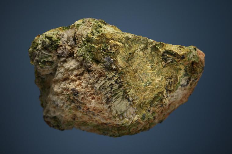 BISMUTITE with BEYERITE and NAMIBITE