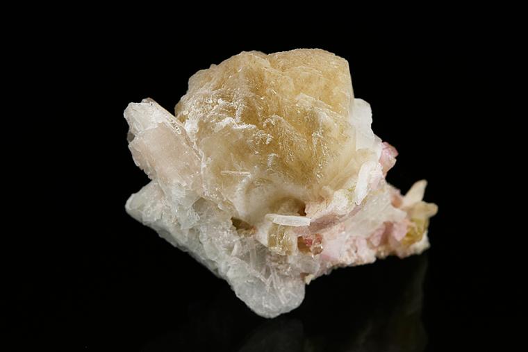 STILBITE with ELBAITE