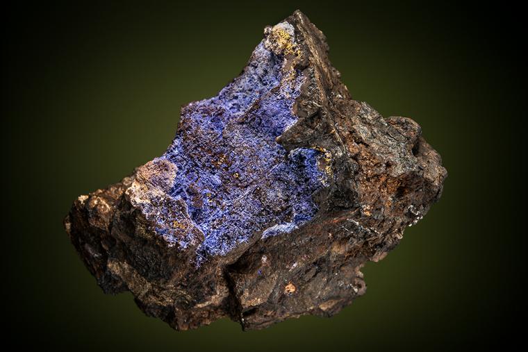 PHOSPHOSIDERITE on LITHIOPHILITE with STEWARTITE