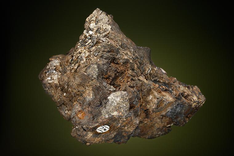PHOSPHOSIDERITE on LITHIOPHILITE with STEWARTITE