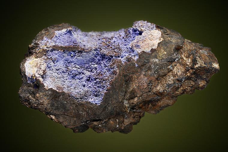 PHOSPHOSIDERITE on LITHIOPHILITE with STEWARTITE