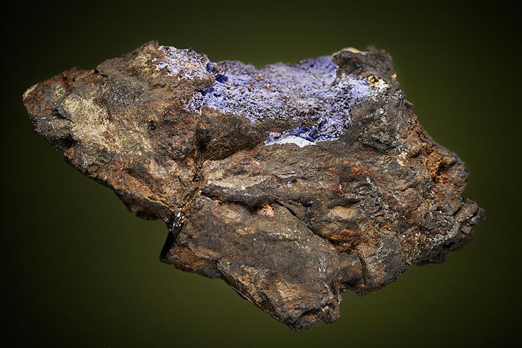 PHOSPHOSIDERITE on LITHIOPHILITE with STEWARTITE