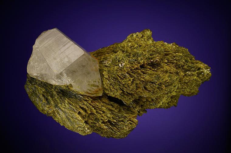 EPIDOTE with QUARTZ