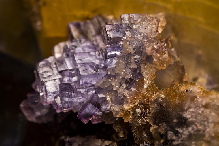 WITHERITE with FLUORITE
