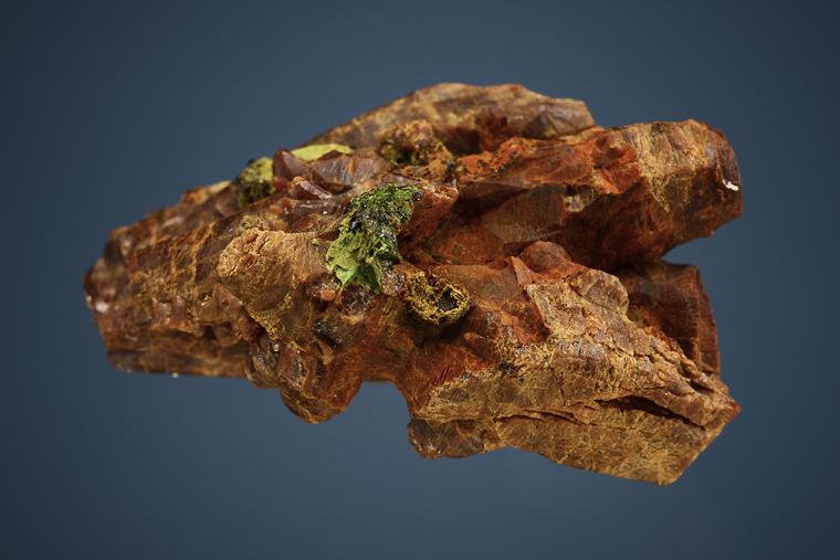 PARISITE-(Ce)  with ANNABERGITE