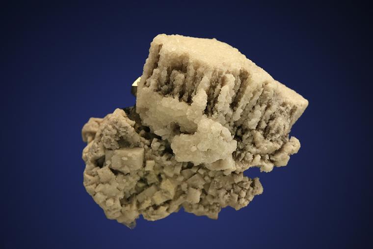 CALCITE after ENARGITE with PYRITE