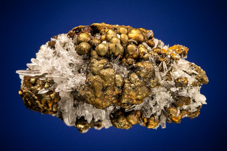 CHALCOPYRITE on QUARTZ