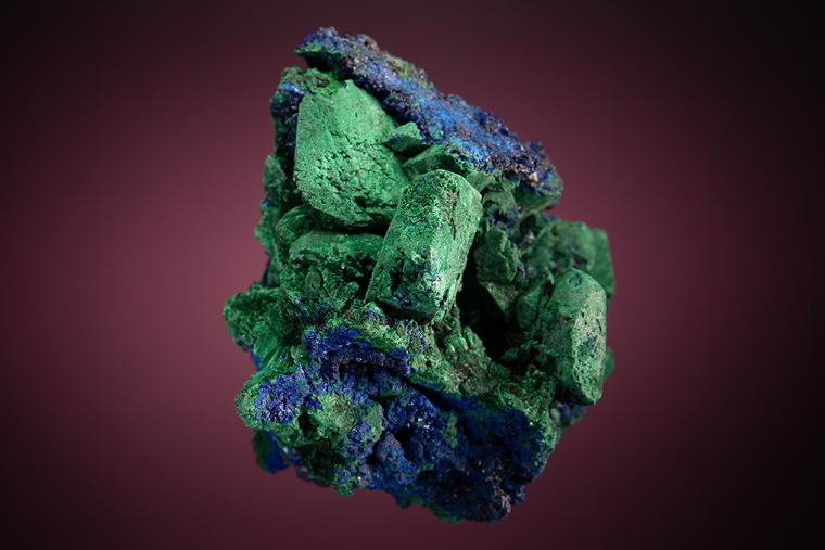 MALACHITE after AZURITE
