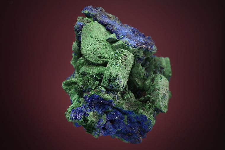 MALACHITE after AZURITE
