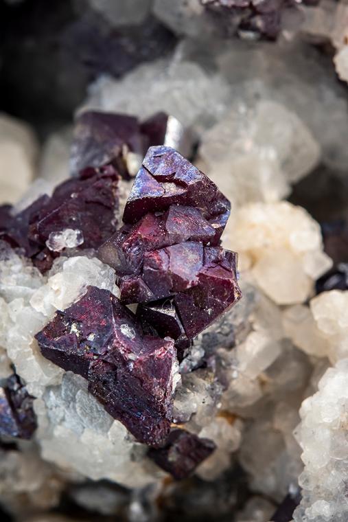 CUPRITE on CALCITE