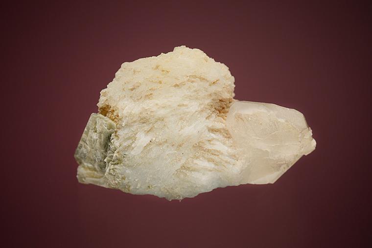 TANTALITE on ALBITE var. Cleavelandite