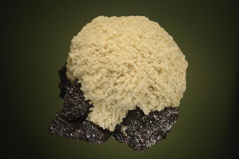 BARITE on SPHALERITE