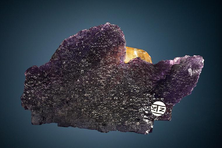 CALCITE on FLUORITE