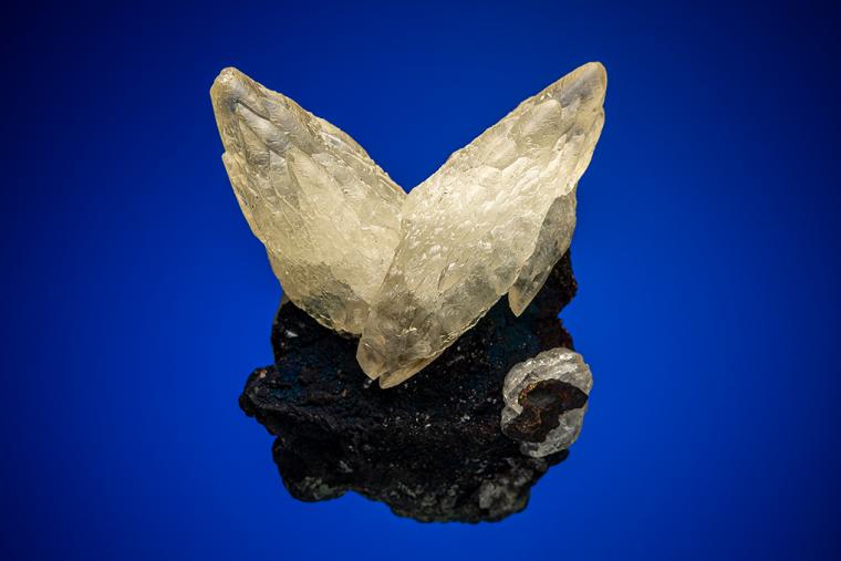 CALCITE on BORNITE