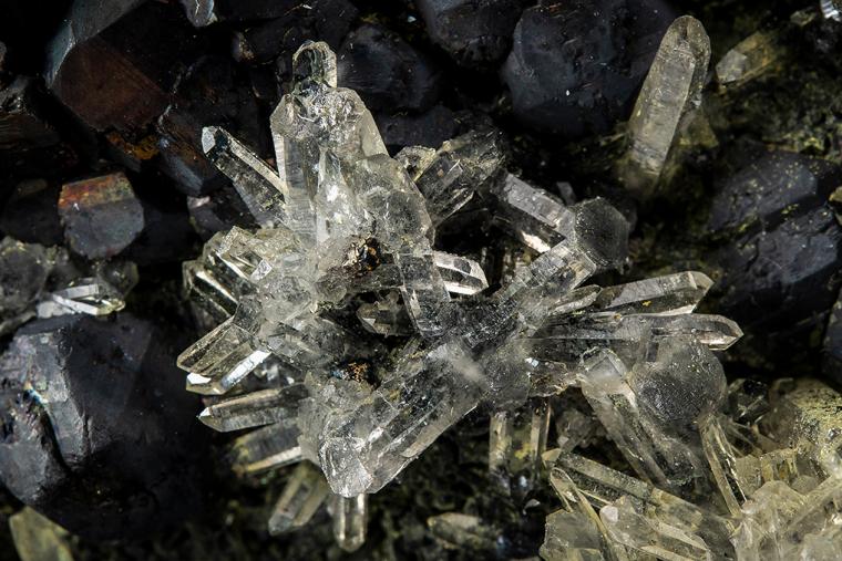 PYRITE with QUARTZ