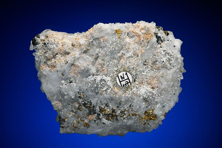 PYRITE on QUARTZ