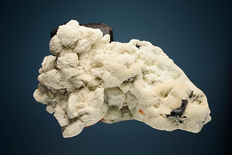 SCHORL with SPESSARTINE & ALBITE var. Cleavelandite