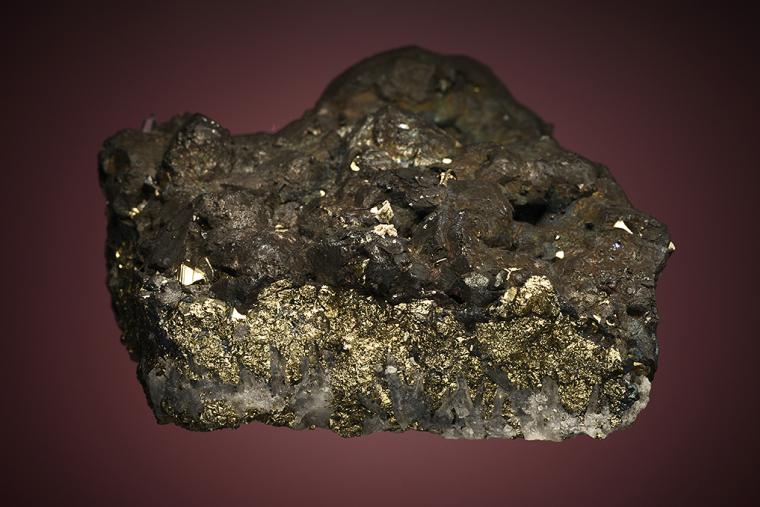 BORNITE on PYRITE