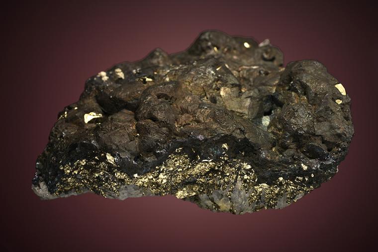 BORNITE on PYRITE