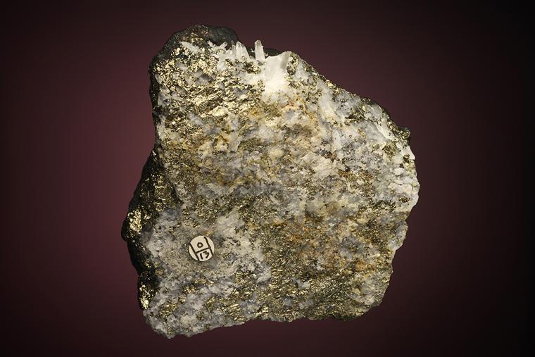 BORNITE on PYRITE