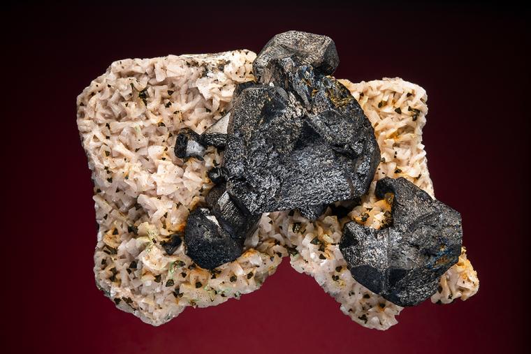SPHALERITE on DOLOMITE