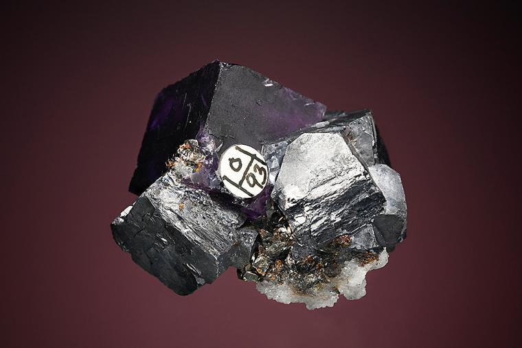 GALENA with FLUORITE