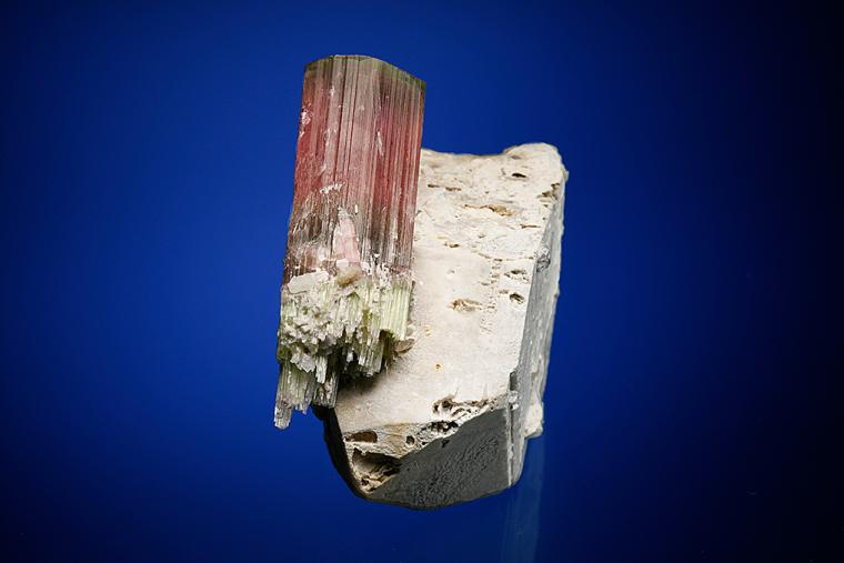 ELBAITE on MICROCLINE