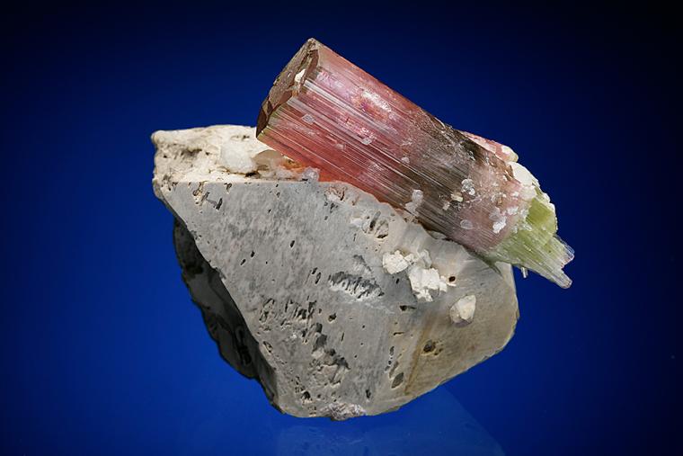 ELBAITE on MICROCLINE