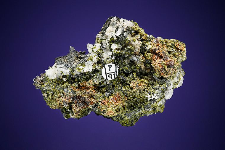 EPIDOTE with MAGNETITE