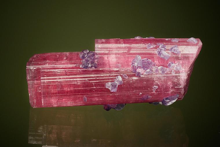 ELBAITE with LEPIDOLITE