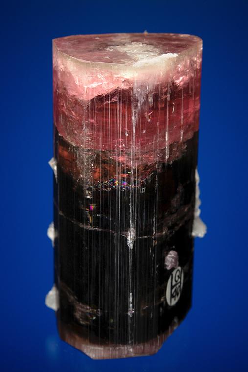 ELBAITE with ALBITE var. Cleavelandite