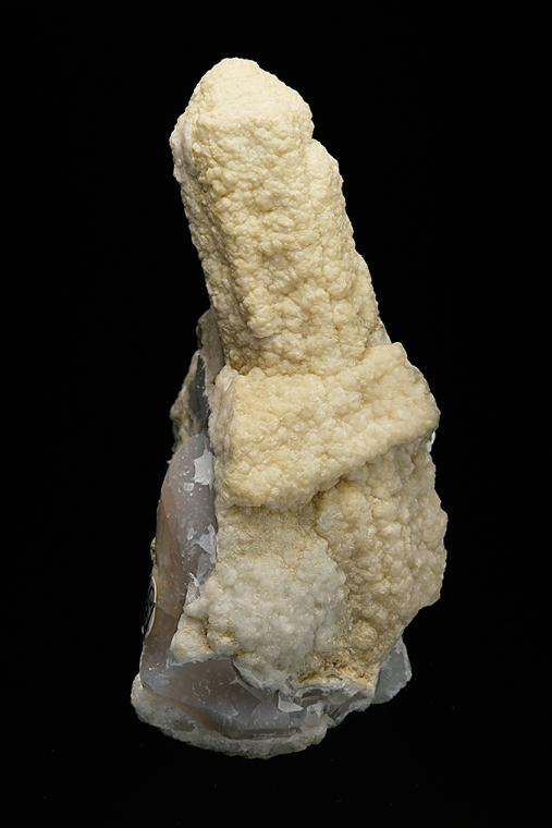 QUARTZ var. Chalcedony after ARAGONITE