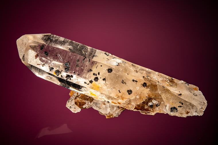 QUARTZ with HEMATITE Inclusions