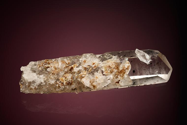 QUARTZ with HEMATITE Inclusions