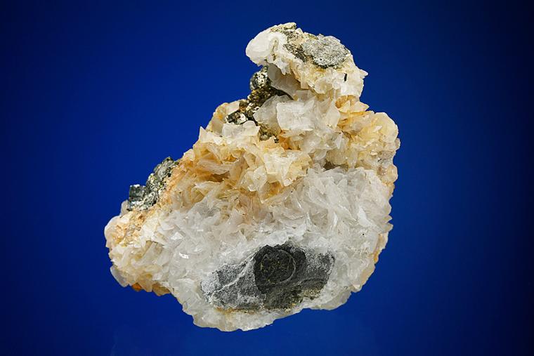 PYRITE with CALCITE