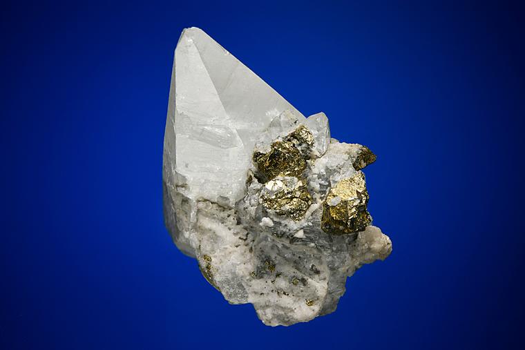 CALCITE with PYRITE