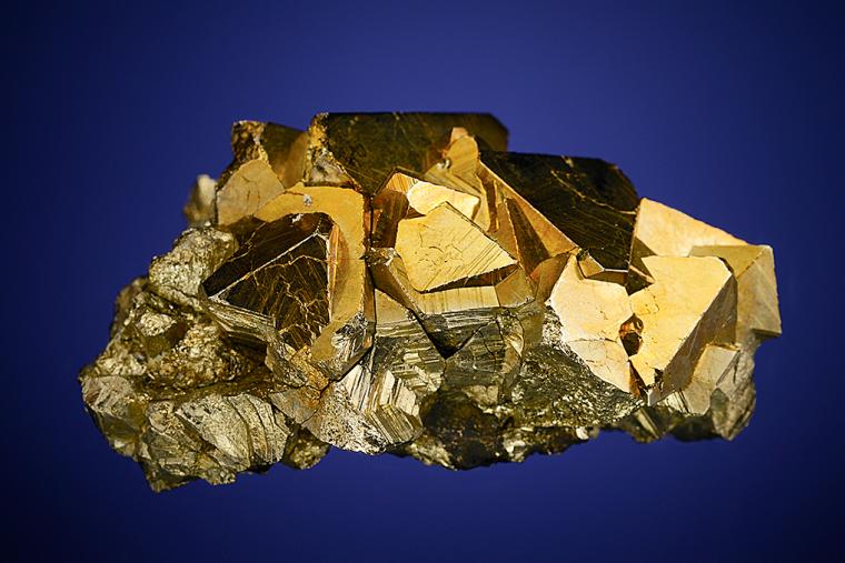 PYRITE on QUARTZ