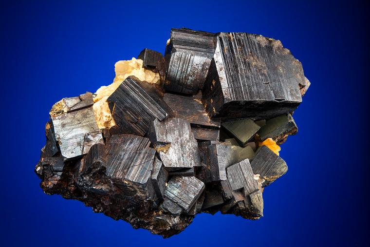 GOETHITE(?) after PYRITE