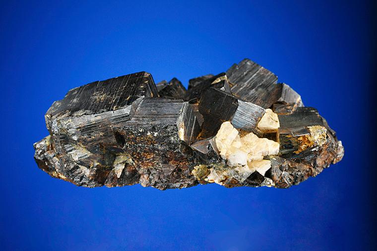 GOETHITE(?) after PYRITE