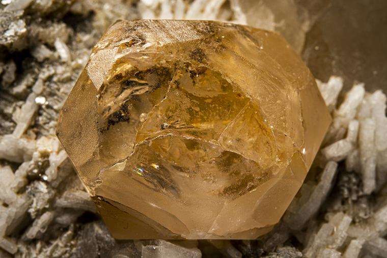 BERYL var. Morganite with QUARTZ on ALBITE var. Cleavelandite (restored)