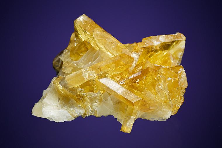 BARITE on CALCITE