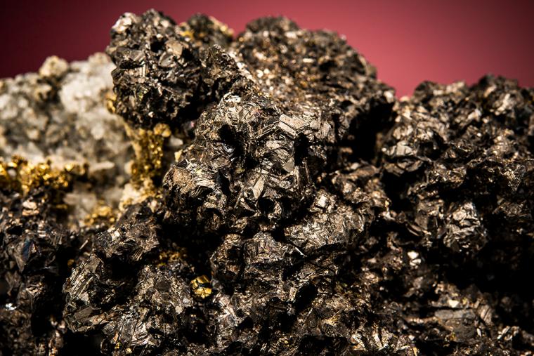 SPHALERITE on QUARTZ