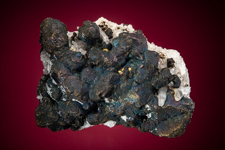 BORNITE on QUARTZ