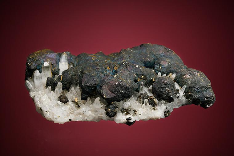 BORNITE on QUARTZ