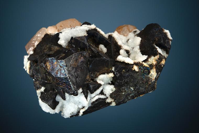 TETRAHEDRITE with QUARTZ and CALCITE